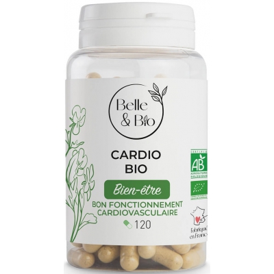 Belle et Bio Cardio bio 120 gélules Complément alimentaire bio Les Copines Bio