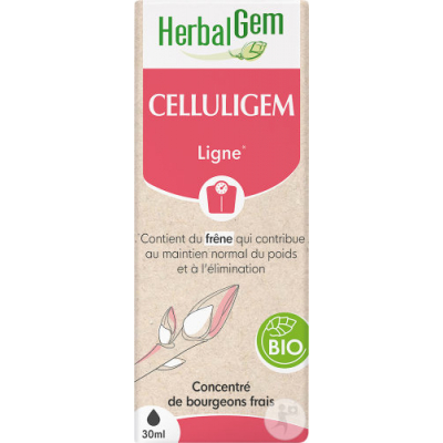 Herbalgem Celluligem Bio Flacon compte gouttes  30ml complément alimentaire Les Copines Bio
