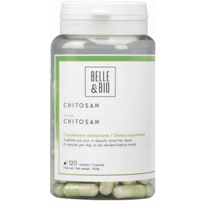 Belle et Bio Chitosan naturel 120 gélules Complément alimentaire capteur de graisses les copines bio