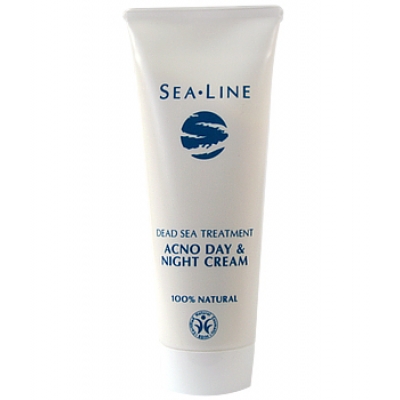 Sealine Crème jour et nuit pour l'acné Mer Morte Acno face cream  75ml produit de soin pour le visage Les Copines Bio