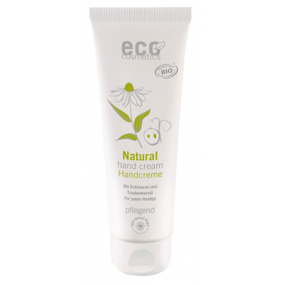 Eco Cosmetics Crème mains Echinacea et huile de pépins de raisin  125ml produit de soin pour les mains Les Copines Bio