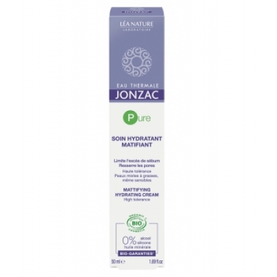 Eau Thermale Jonzac Crème Purifiante Matifiante PURE  qte_xls produit de soin pour le visage Les Copines Bio