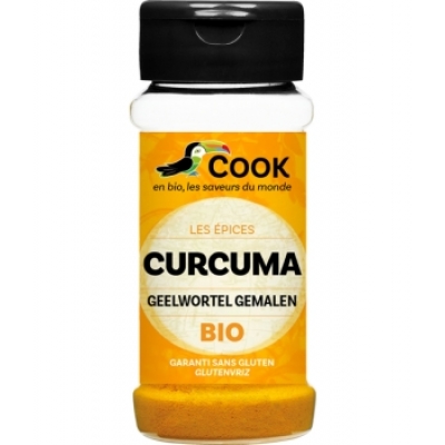 Cook Curcuma en Poudre  35g produit d'alimentation Les Copines Bio