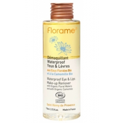Florame Démaquillant Waterproof yeux et lèvres 110ml produit de soin pour les yeux Les Copines Bio