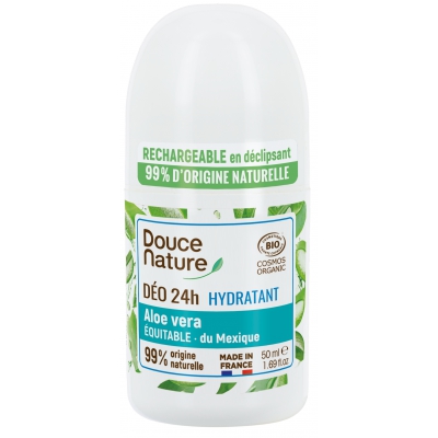 Douce Nature Déodorant à billes peaux sensibles  50ml produit de soin pour le corps Les Copines Bio