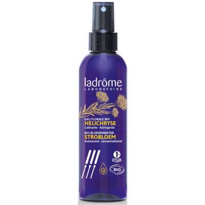 Ladrome Eau Florale d'Hélichryse ou Immortelle 200ml produit de soin pour le visage Les Copines Bio
