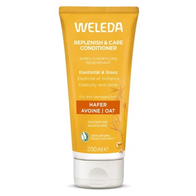 Weleda Après-Shampooing régénérant à l'avoine - 200 ml soin traitant doux quotidien Les copines bio