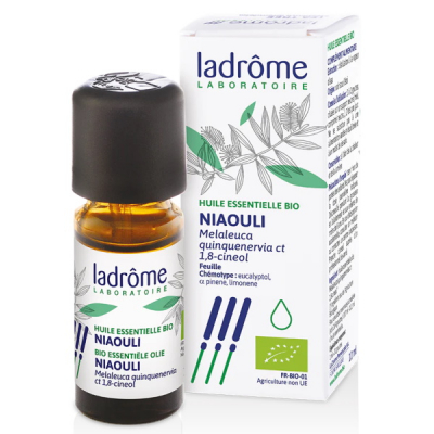 Ladrome Huile essentielle de Niaouli Bio 10ml complément alimentaire d'aromathérapie Les Copines Bio