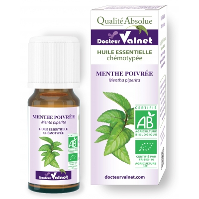 Dr Valnet Huile essentielle Menthe poivrée 10ml produit d'aromathérapie Les Copines Bio