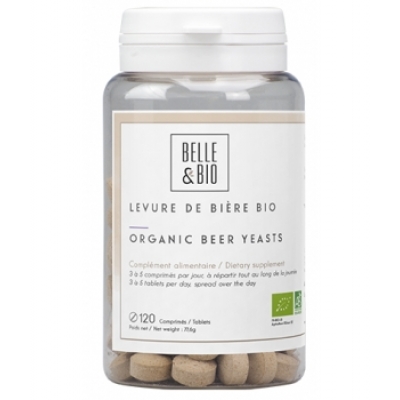 Belle et Bio Levure de bière 120 comprimés complément alimentaire Les Copines Bio