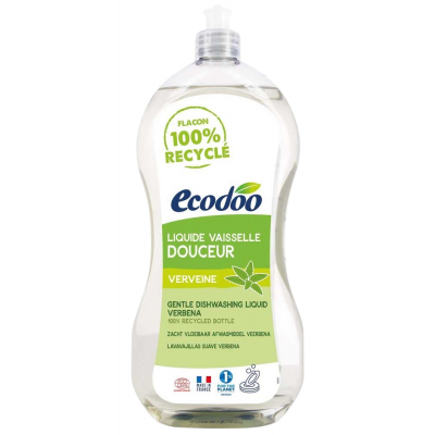 Ecodoo Liquide vaisselle main anti bactérien Aloe Vera Pamplemousse  1L produit d'entretien ménager Les Copines Bio