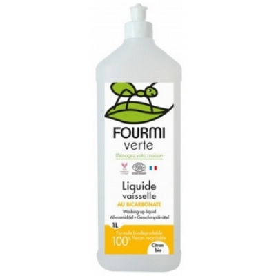 La Maison Verte Liquide Vaisselle parfum Citron  1L produit de nettoyage pour la vaisselle Les Copines Bio