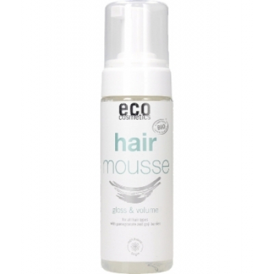 Eco Cosmetics Mousse coiffante brillance et volume Grenade et Baies de Goji  150ml produit de soin pour les cheveux Les Copines 