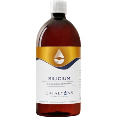 Catalyons Oligo élément SILICIUM 1000ml Complément alimentaire silicium organique cheveux les copines bio