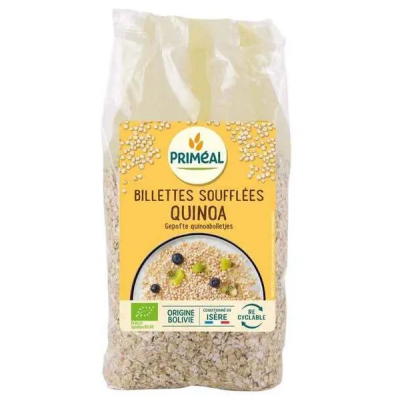 Primeal Quinoa soufflé  100g produit d'alimentation Les Copines Bio