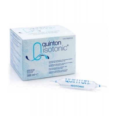 Quinton Isotonic buvable 30 ampoules Complément alimentaire Santé eau de mer isotonique