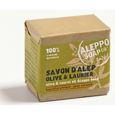 Tade Savon d'Alep Laurier 12% Aleppo Soap 0.200 gr produit d'hygiène pour le corps Les Copines Bio