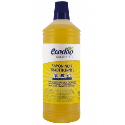 Ecodoo Savon noir à l'huile d'olive et à l'huile de lin  1L produit d'hygiène pour la maison Les Copines Bio