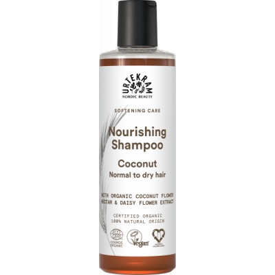 Urtekram shampoing à la Noix de Coco cheveux normaux 250ml produit d'hygiène pour les cheveux Les Copines Bio