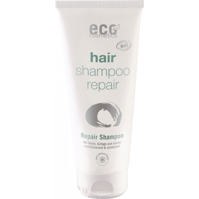 Eco Cosmetics shampoing réparateur Huile de Jojoba Ginkgo et Myrte  200ml produit de soin pour les cheveux Les Copines Bio