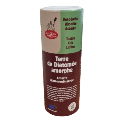 Droguerie écologique Terre de Diatomée amorphe Insecticide en poudre  250g produit contre les nuisibles Les Copines Bio