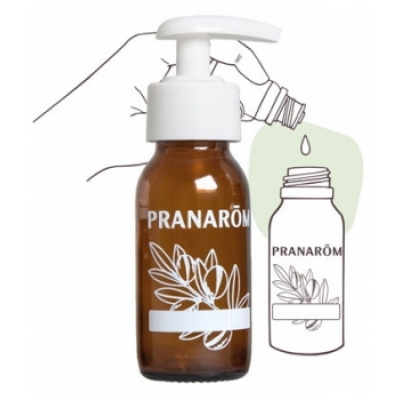 Pranarôm Flacon pompe vide 60ml  produit d'aromathérapie bio Les Copines Bio