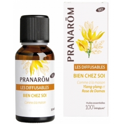 Pranarôm Les diffusables Bien chez soi 30ml produit d'aromathérapie Les Copines Bio