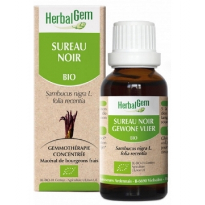Herbalgem Sureau noir Flacon compte gouttes 50ml  complément alimentaire bien-être Les Copines Bio
