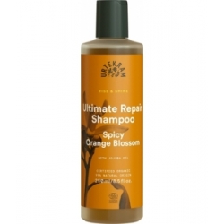 Urtekram Shampoing cheveux sec et abimés Spicy Orange Blossom 250ml  produit de soin capillaire Les Copines Bio