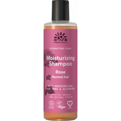Urtekram Shampoing à la Rose Cheveux Normaux 250ml produit de Soin et d'Hygiène capillaires Les Copines Bio