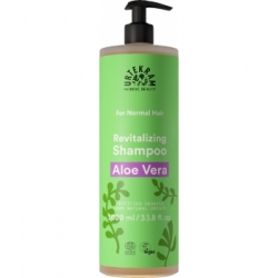 Urtekram Shampoing revitalisant Aloé Véra Classique cheveux normaux 1L produit de soin capillaire Les Copines Bio