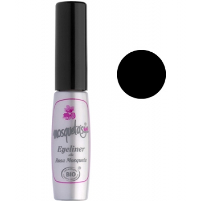Mosqueta's Eye Liner noir 5ml produit de maquillage pour les yeux Les Copines Bio