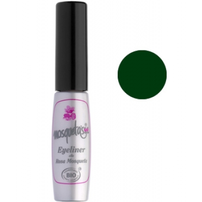 Mosqueta's Eye Liner vert sapin 5ml  produit de maquillage pour les yeux Les Copines Bio