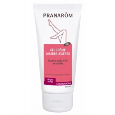 Pranarôm Gel crème Jambes légères 100ml Circularom  produit de soin pour les jambes Les Copines Bio