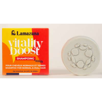 Lamazuna Shampoing solide naturel Cheveux normaux pin 55 g Les Copines Bio Hygiene bio