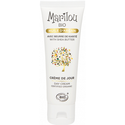 Marilou Bio Crème de jour à l'huile d'Argan  50ml produit de soin pour le visage Les Copines Bio