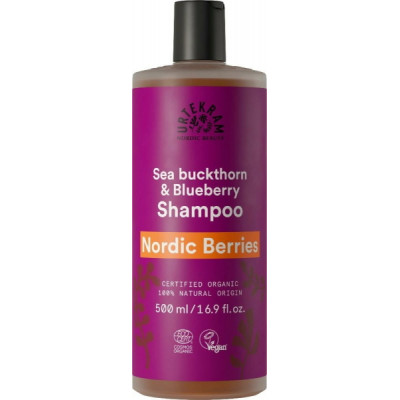 Urtekram Shampoing Nordic Berries Cheveux normaux 500ml produit de soin capillaire Les Copines Bio