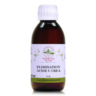 Herboristerie de paris Phyto concentré Élimination Acide U Créa 200 ml élimination facilitée des déchets les copines bio