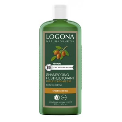 Logona Shampooing Restructurant à l'Argan 250 ml produit de Soins capillaires Les Copines Bio