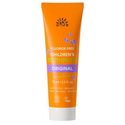 Urtekram Dentifrice Enfants Original au fenouil 75ml produit de soins bucco-dentaires enfants Les Copines Bio