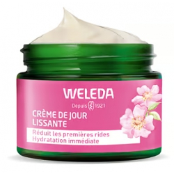 Weleda Crème de Jour lissante à la Rose Musquée et thé blanc 40ml anti-âge bio les copines bio
