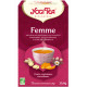 Yogi Tea Infusion La Femme 17 infusettes produit alimentaire pour Petit-déjeuner Les Copines Bio