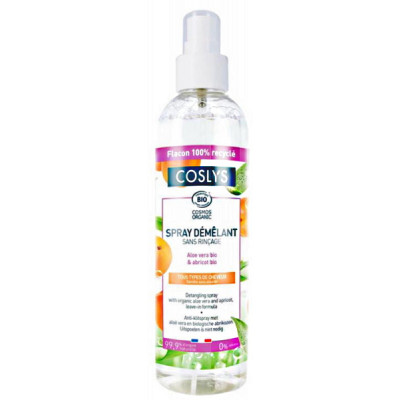 Coslys Spray démêlant sans rinçage 200 ml abricot aloe vera Les copines bio