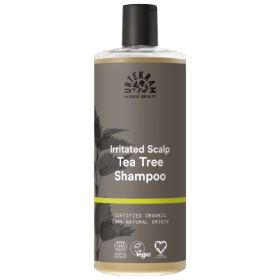 Urtekram Shampoing à l'HE d'Arbre à Thé antibactérien 500ml  produit de soin capillaire Les Copines Bio