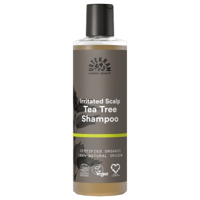 Urtekram Shampoing à l'Huile Essentielle d'Arbre à Thé antibactérien 250ml produit de Soins capillaires Les Copines Bio