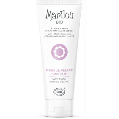 Marilou Masque visage purifiant  75ml produit de soin pour le visage Les Copines Bio
