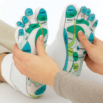 Zen Arôme Chaussettes SPA Adoucissantes et Réflexologie activation des points de vitalité Les copines bio