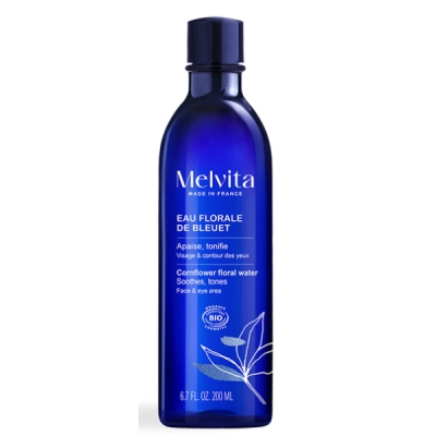 Melvita Eau florale de Bleuet des champs 200 ml cosmétique bio les copines bio