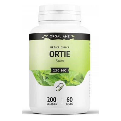 GPH Diffusion Ortie racine 250 MG 200 gélules confort urinaire prostate les copines bio