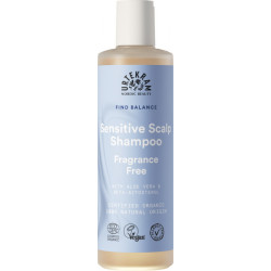Urtekram Shampoing sans parfum cuir chevelu sensible 250ml  produit de soin capillaire Les Copines Bio